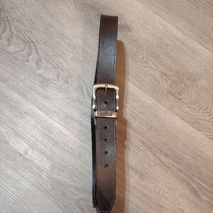 🆕Dickies Men's Reversible Brown to Black Leather Belt Sz 42